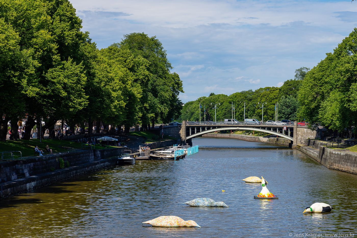 Aura river in Turku